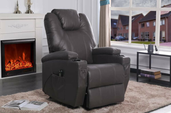 T-1014 - Air Leather Recliner Lift Chair